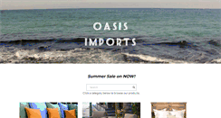 Desktop Screenshot of oasisimports.com