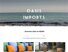 Tablet Screenshot of oasisimports.com